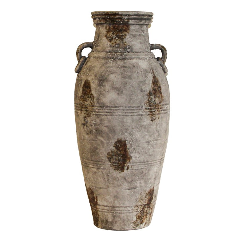 VASO CERAMICA TONDO d.32 x h.71,5 cm. TERRACOTTA - FLORUM