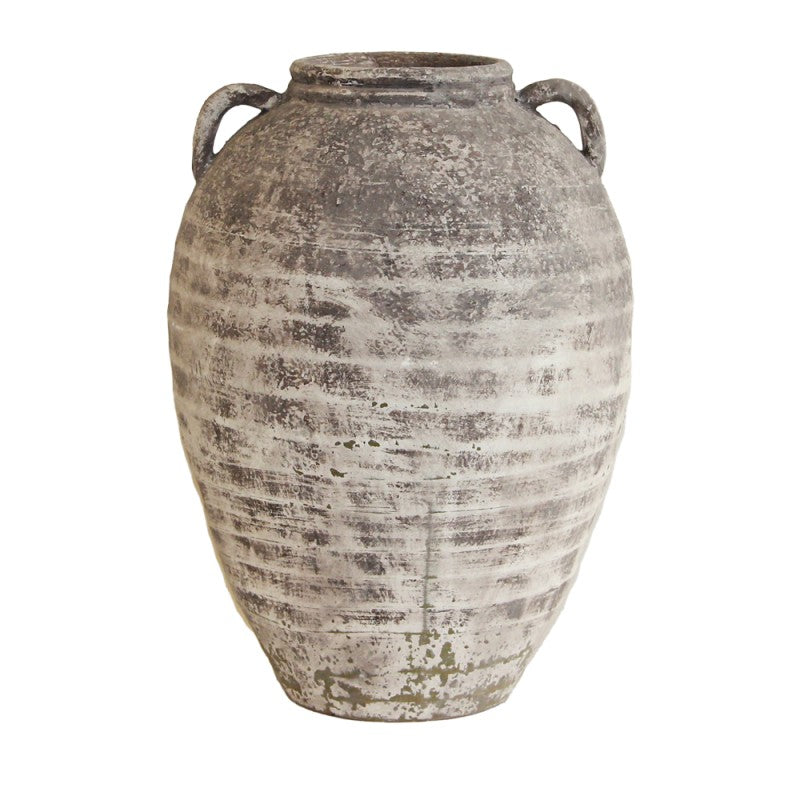 VASO CERAMICA TONDO d.35 x h.51 cm. PIETRA NATURALE - FLORUM