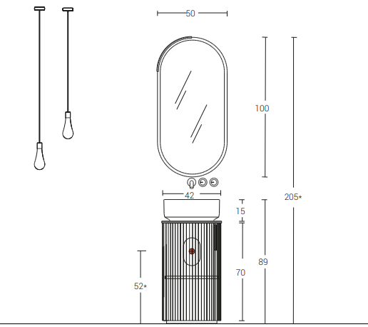 Ri-Tratto 19 - Serie Completa Arredo Bagno