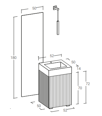 Ri-Tratto 17 - Serie Completa Arredo Bagno