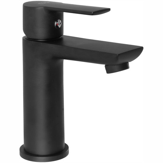 MISCELATORE LAVABO SEVEN NERO MATT