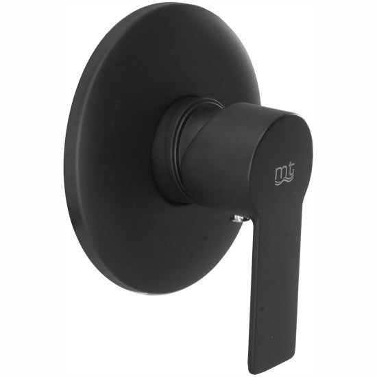 MISCELATORE INCASSO DOCCIA SEVEN NERO MATT
