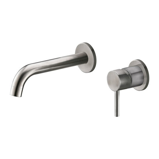 MISCELATORE LAVABO INCASSO INOX LUX