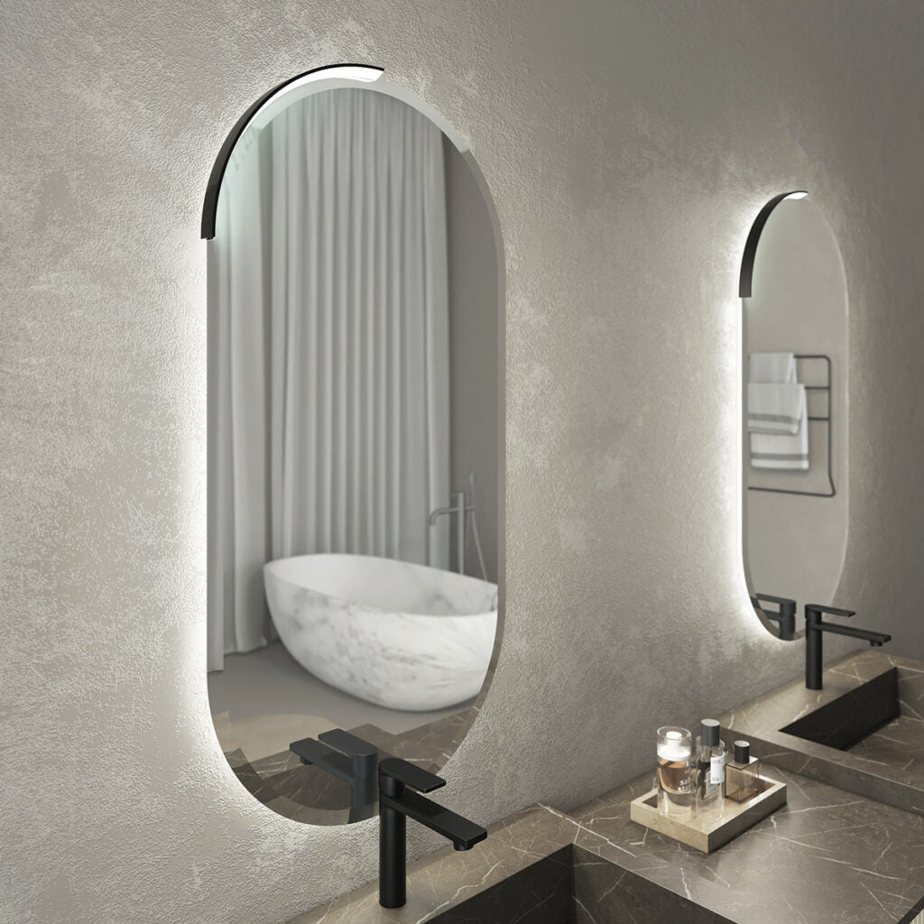 RI-TRATTO 04 - MobilI completi da Bagno con Doppia Vasca Integrata