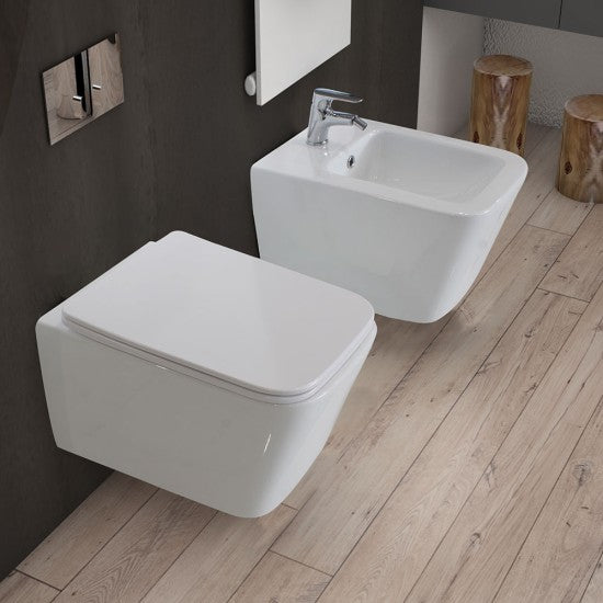 SET COMPLETO SANITARI SOSPESI BETA SQUARE ELMA