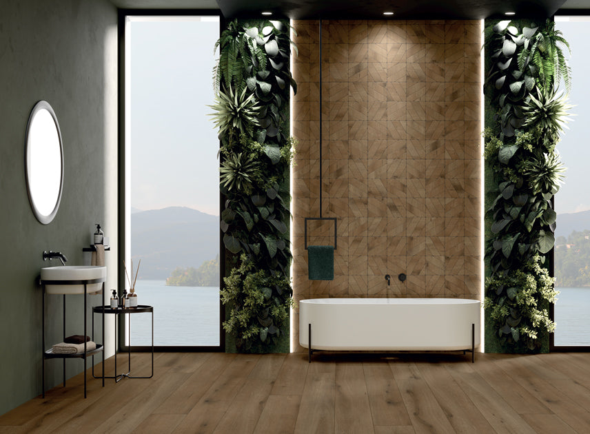 Doga in SPC (Stone Plastic Composite) S-Wood Pavimento Impermeabile